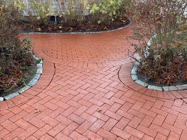 Classic and timeless custom brick design. Precision work that can only come from Cape Restoration.