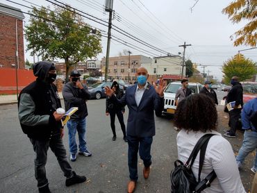 The Bronx Borough President Ruben Diaz Jr, `10-22-2020