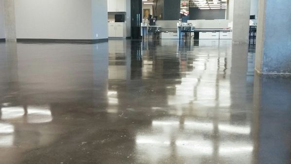 Commercial Interior Offices with Stained Concrete Floors in Legacy Shops Plano
FloorRescue