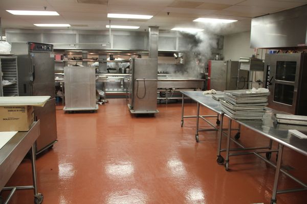 Commercial Kitchen Urethane Cement and Quartz Epoxy Systems in Dallas Texas