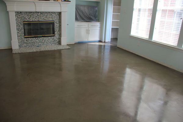 Ardex SD-M Designer Overlays in Residences, Taupe Colored Ardex Microtops