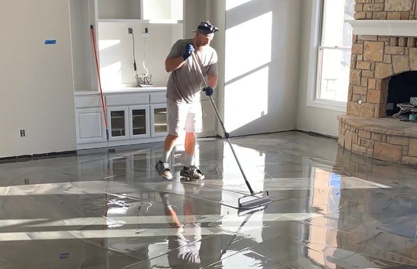 Learn Metallic Epoxy Skills, Techniques and Designs from Decorative Concrete Artisan, Jeremy Redig