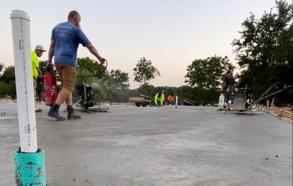 Advanced Cements finishing aid for new concrete pours for burnished and polished concrete floors