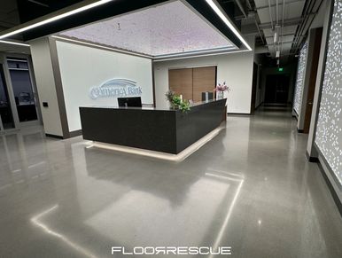Concrete Floor Systems by FloorRescue®, cement toppings, polishable overlays, self-leveling concrete