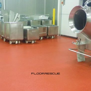 Urethane Slurry Matrix or Urethane Mortar Systems for anti-microbial, high-performing industrial flo