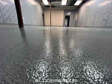 Resinous Broadcast Systems by FloorRescue®, Decorative Quartz Broadcast Floors, Commercial Kitchens