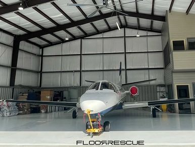 FloorRescue® Urethane Flooring for aerospace, hangars, clean rooms, hospitals, pharmaceuticals
