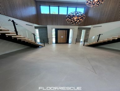 Concrete Overlay Systems by FloorRescue®, polishable overlays, cement toppings, commercial and resid