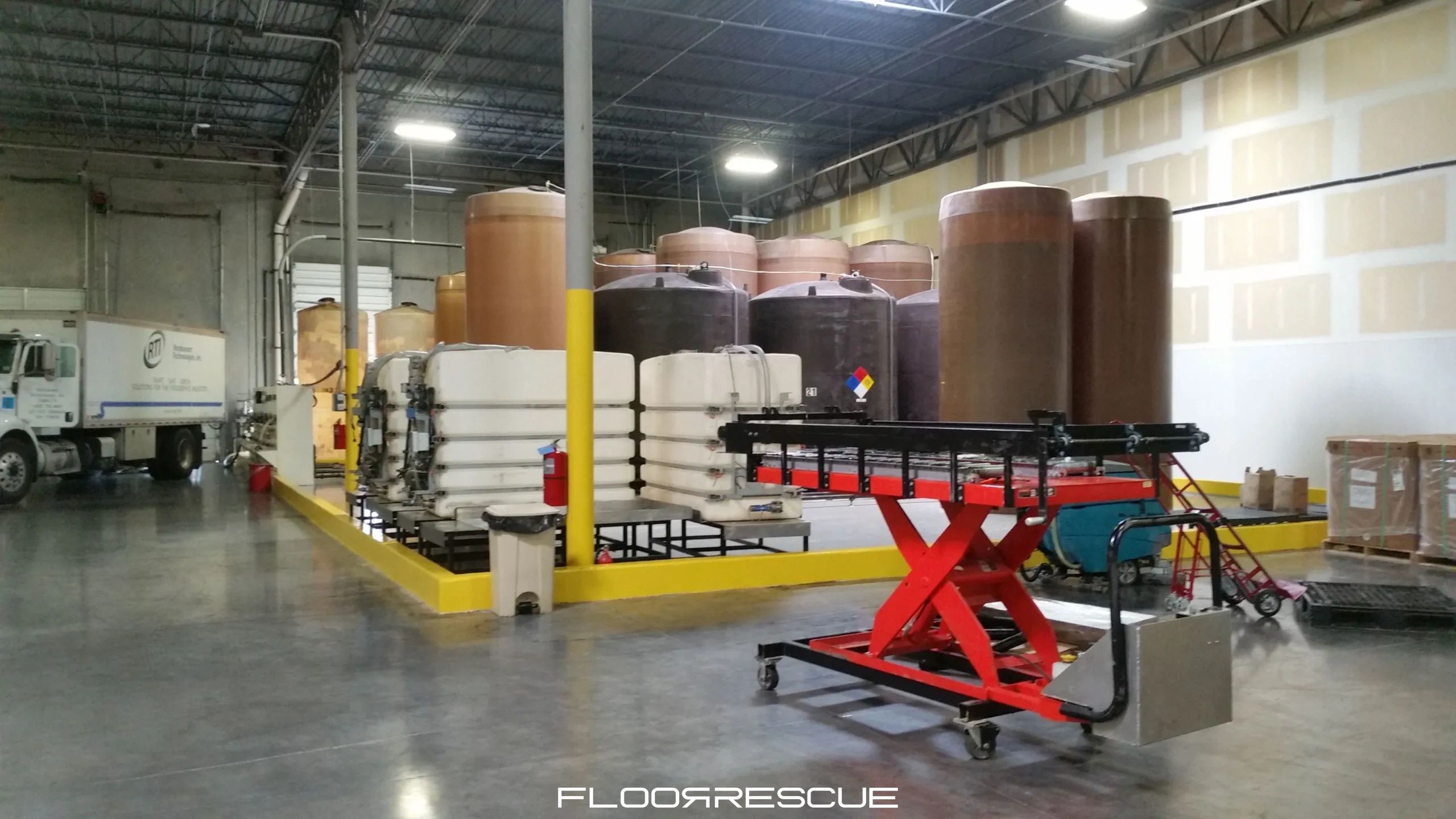 Industrial Concrete Floor Systems for warehouses, manufacturing, and distribution centers