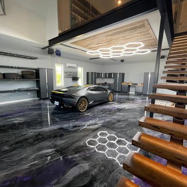 Project consulting with Jeremy Redig, industry veteran in concrete floors and metallic epoxy coating