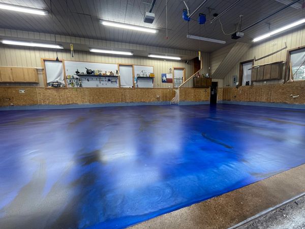 metallic epoxy garages in Texas, epoxy flooring for shop floors and man caves in Dallas