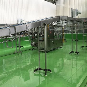 Urethane Flooring for the Food and Beverage Industry, food safe antimicrobial polyurethane floors