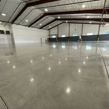 Learn step-by-step process for achieving beautiful polished concrete floors in commercial residentia