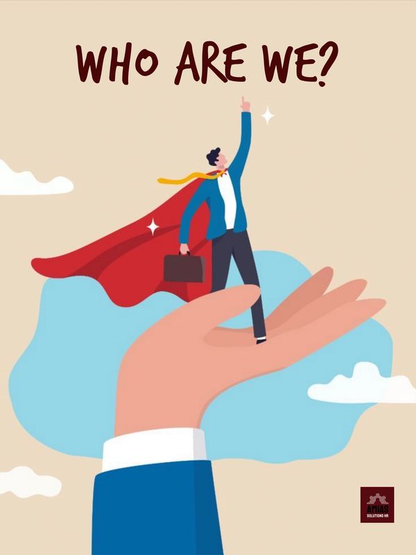 Over-caffeinated HR pro sprinting toward compliance, drama, and snacks. © AMIAS HR