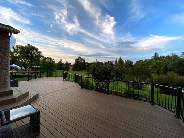 Safe and stylish composite railing installed by Ottawa experts