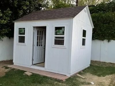 Custom backyard studio built by SolidBuilt Shed