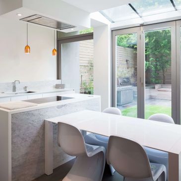 Kitchen extension builders in Leyton.