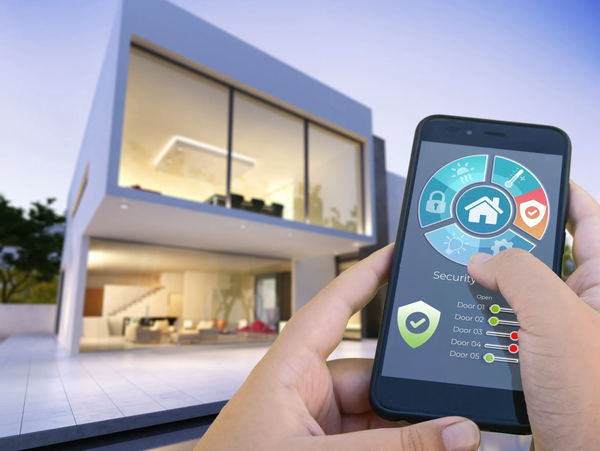 The thermostat adjusts to your favorite temperature.
