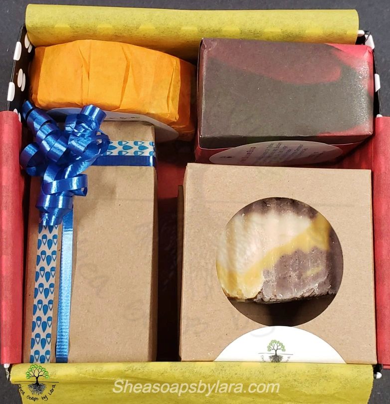 Polka Dot Box Soap Gift Set