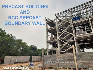 PRECAST BUILDING NOIDA RCC PRECAST BOUNDARY WALL COMPOUND WALL #rccPrecastBoundaryWall #Noida #Delhi