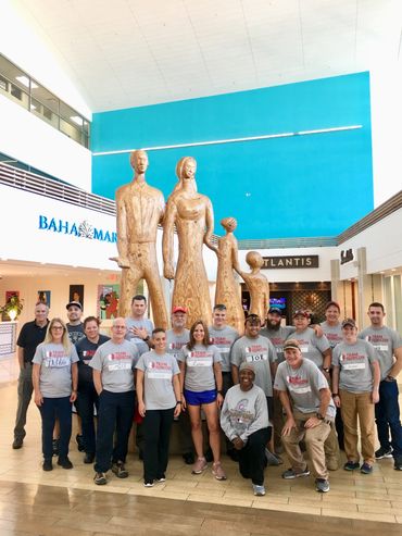 Ken Wheatley arriving in the Bahamas for Hurricane Response