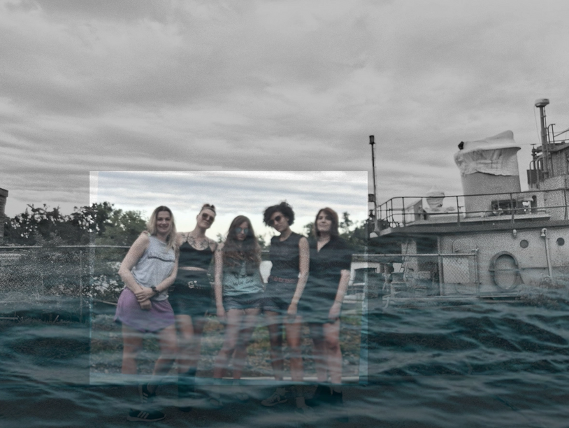 left to right: Svetlana Chirkova, Lindsay Quayle, Ashley Crawford, Brittany K. Allen, Kristin Dombek