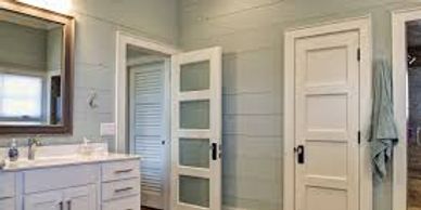 New interior doors, base, trim and/or crown is a great way to get that "pop" look in your home. Brig