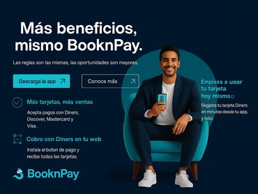 Motor de reservas BookNPays, plataforma de pagos online y botón de pago para negocios