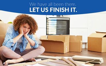 Let us help you assemble your furniture, and ikea, wayfair, amazon products