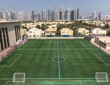 Creating green play areas in urban environments, even in harsh climates