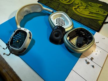 AirPods Max speaker replacement no sound Repair desk