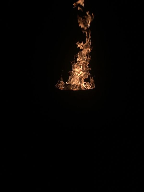 Fire pit, outdoor fire, fireside at Rugby Creek Vacation Rentals in Grayson County VA - Grayson Highlands Cabin Rentals