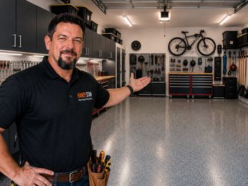 Handy Stan Garage Organize Help