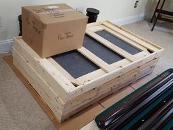 pool table slate crating