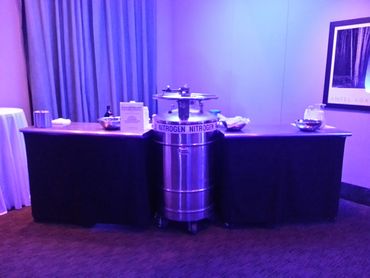 Private Island Ice Cream Liquid Nitrogen Ice Cream at the Orlando Museum of Art