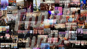 The View of the Saxophones - from all over Mexico, Spain and South America.