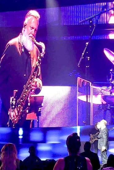 Love these images - I would trade lines with Luis Miguel - and then he would listen to the saxophone