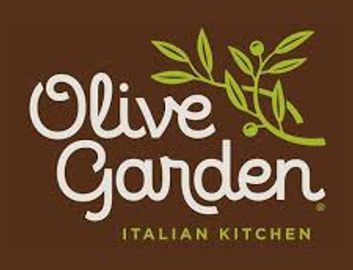 Olive Garden Italian Kitchen logo with olive branch design.