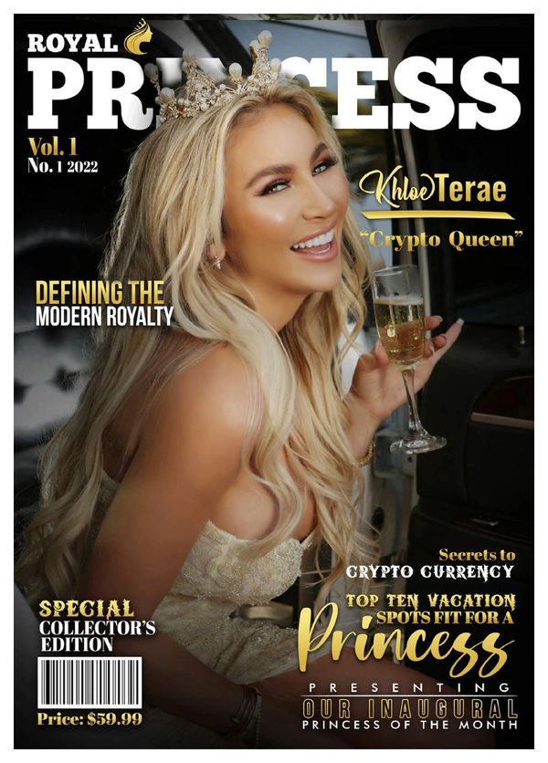 Royal Princess Magazine Cover Page 
