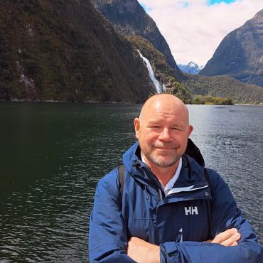 Milford Sound N.Z. A little cool but no too cold - always warms the heart.