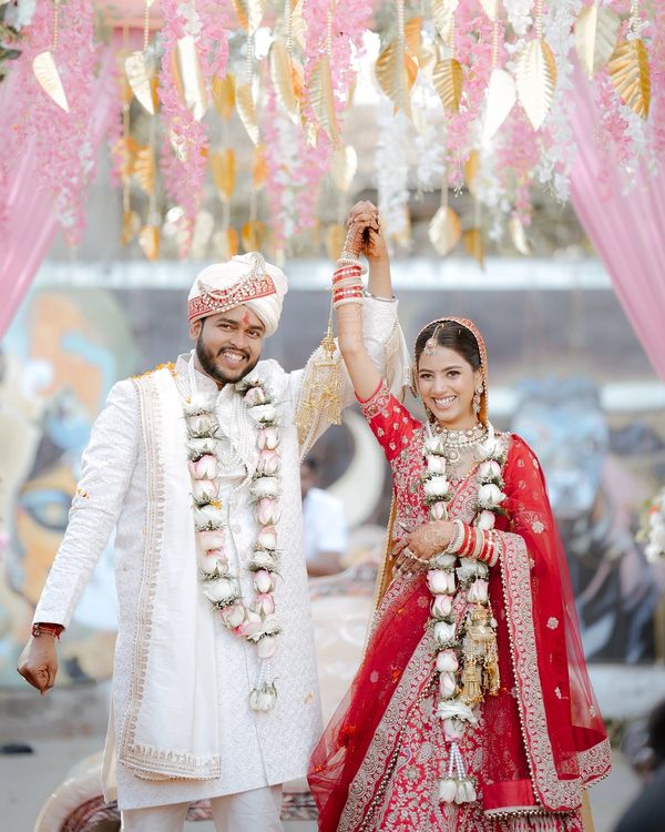 Romantic Candid Moment Captured at Ranchi Wedding