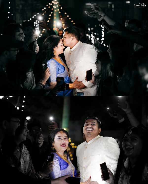 Romantic Candid Moment Captured at Ranchi Wedding
