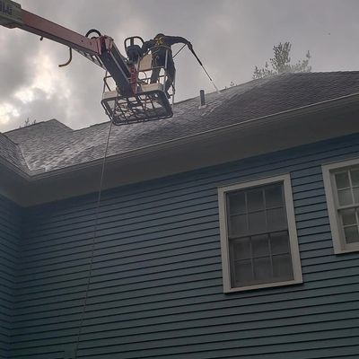 Roof Washing in West Hartford CT