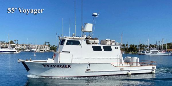 The Voyager Charter boat in San Diego Bay