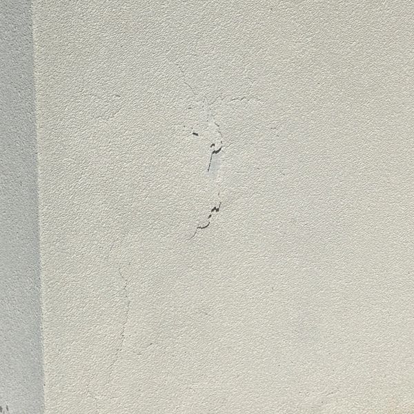 stucco peeling off