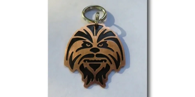 Chewbacca Chewy Pet ID Tag