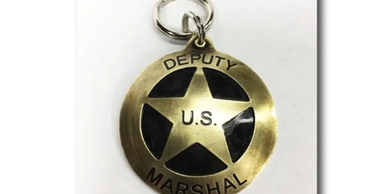 US Deputy Marshal Pet ID Tag