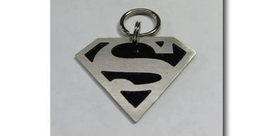 Superman Pet ID Tag