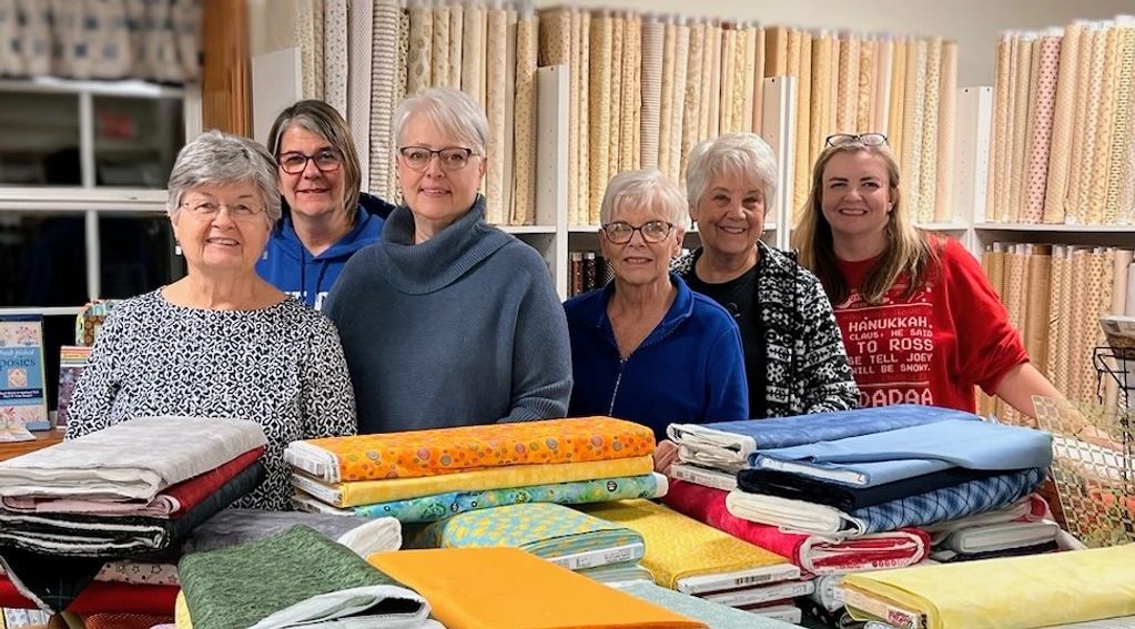 Officers Nancy Boyd, Jayne Roblin, Wendy Shreffler, Kim Daniels, Jen Heichel, and Chris Herron.