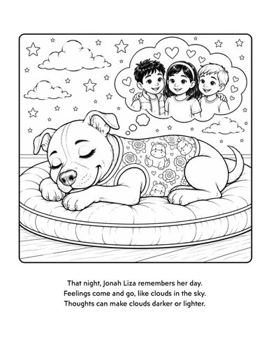 coloring book page
